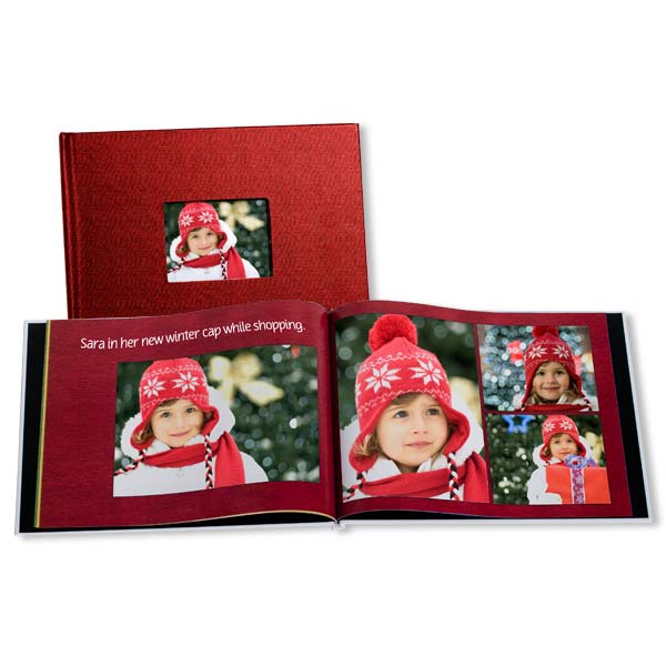  Christmas Photo Album 4x6 or 5x7 Picture Personalized